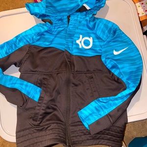Nike kids zip up hoodie
